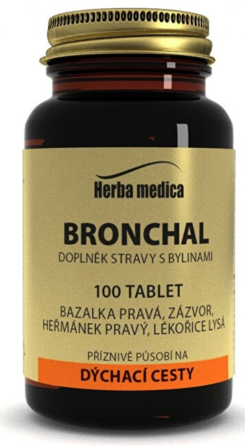 HerbaMedica Bronchal 50 g - 100 tabliet