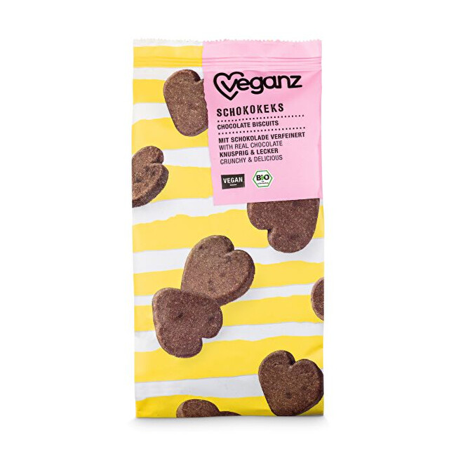 Veganz Čokoládové sušienky, Bio 150 g