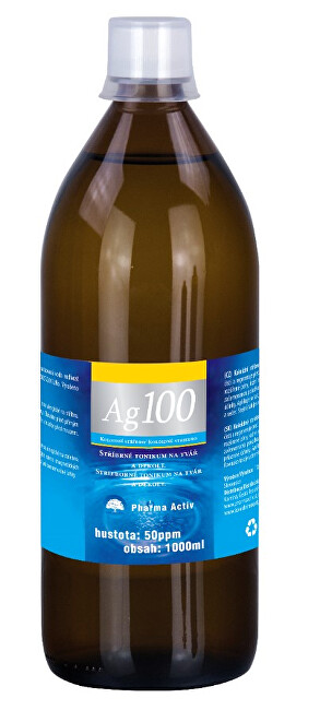 Pharma Activ Koloidné striebro Ag100 (50ppm) 1000 ml