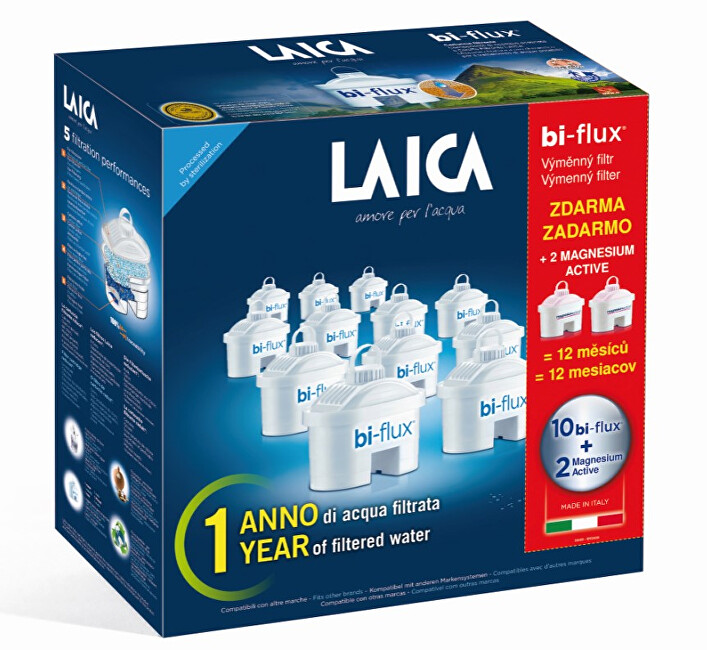 Laica Laica F12SES0 Bi-flux filter 10ks   2 ks Magnesium active