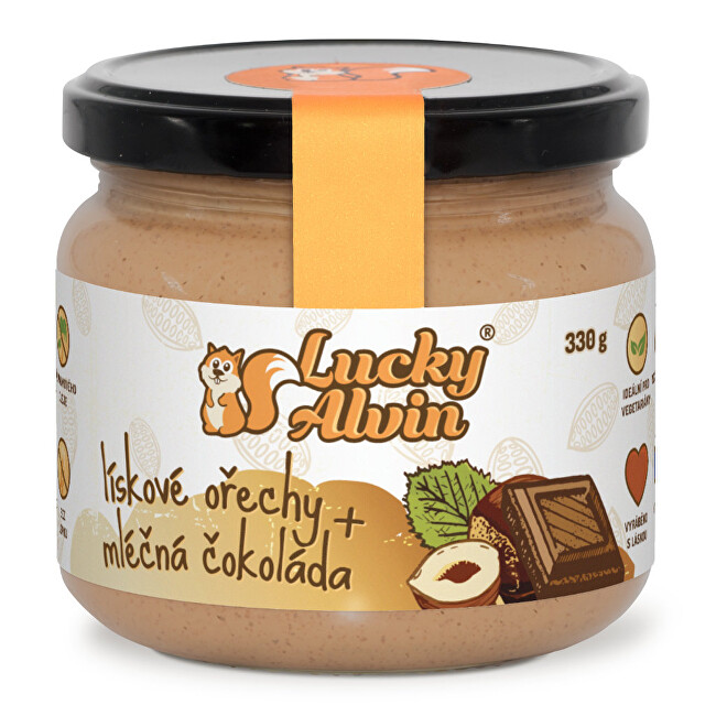 Lucky Alvin Lieskové orechy   mliečna čokoláda krém 330 g