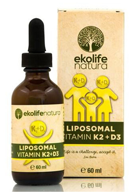 Ekolife Natura Liposomal Vitamín K2   D3 60 ml