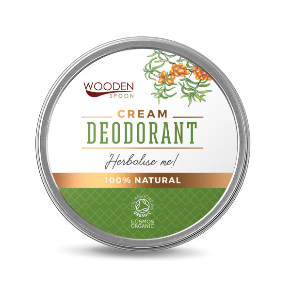 WoodenSpoon Prírodné krémový dezodorant  Herbalise Me!  60 ml