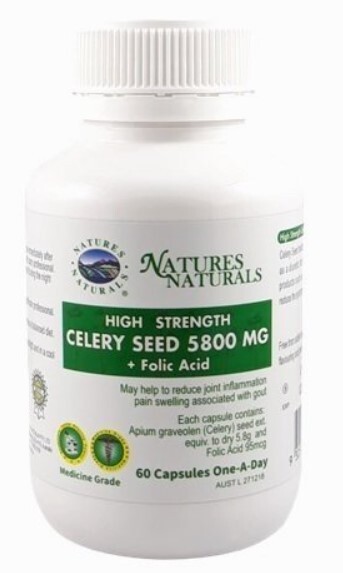 Australian Remedy Zelery Seed 5800 mg 60 kapslí