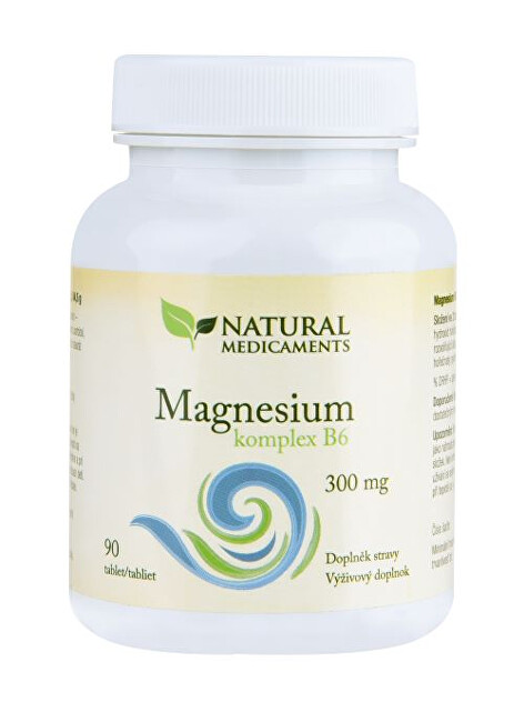 Natural Medicaments Magnesium ( horčík ) B6 komplex 90 tablet