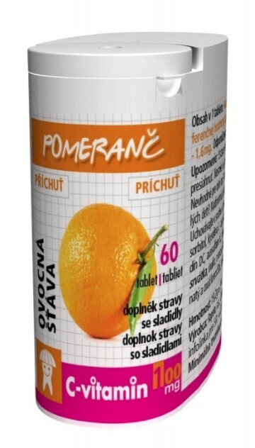 Rapeto C Vitamín Pomaranč 60 tabliet
