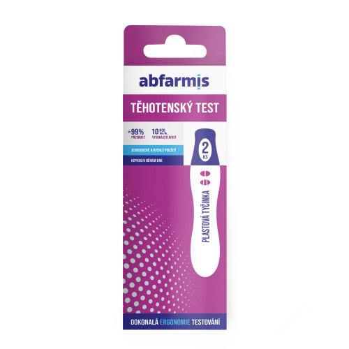 Abfarmis Tehotenský test - tyčinka - 2 ks