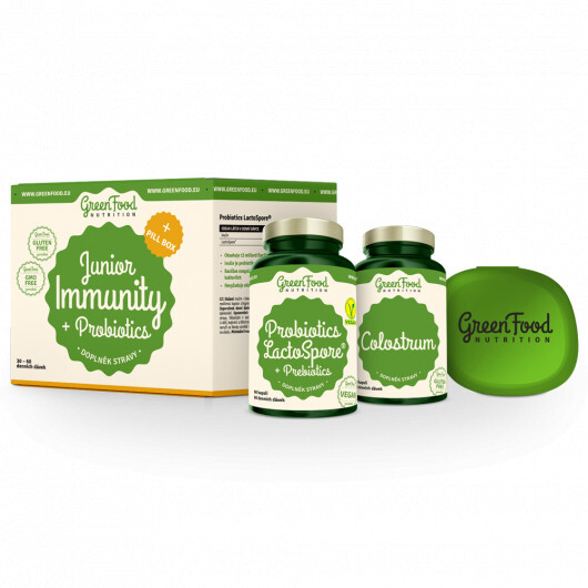 GreenFood Nutrition Junior Immunity & Prebiotics   PillBox 100 g