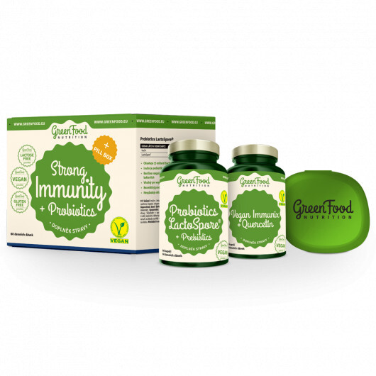 GreenFood Nutrition Strong Immunity & Probiotics   Pillbox 100 g