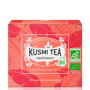 Kusmi Tea Aqua Summer BIO 20 mušelínových vrecúšok 40 g