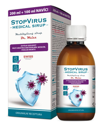 Simply You StopVirus Medical sirup Dr. Weiss 200 ml   100 ml ZADARMO
