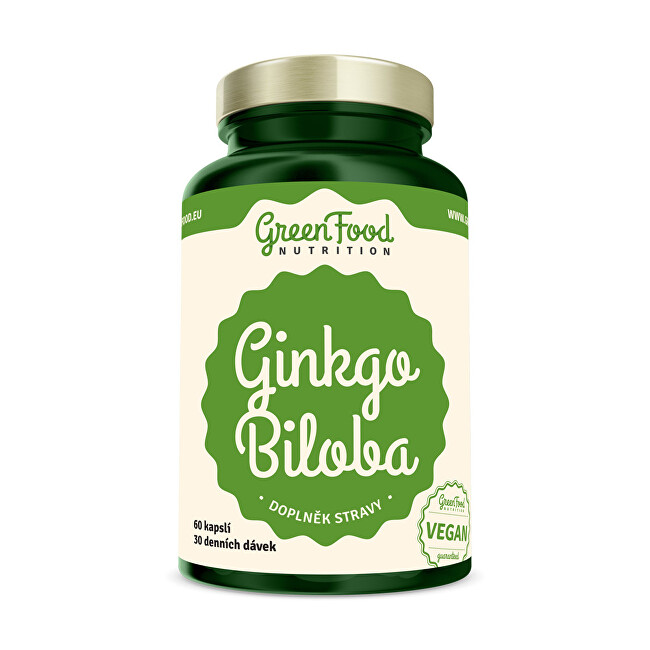 GreenFood Nutrition Ginkgo biloba 60 kapsúl GF
