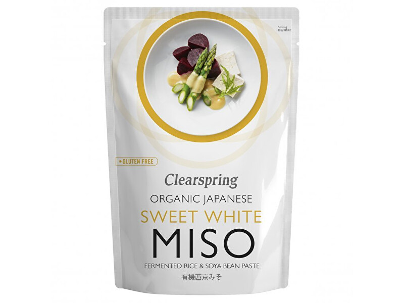 Clearspring Miso sladké biele BIO 250 g