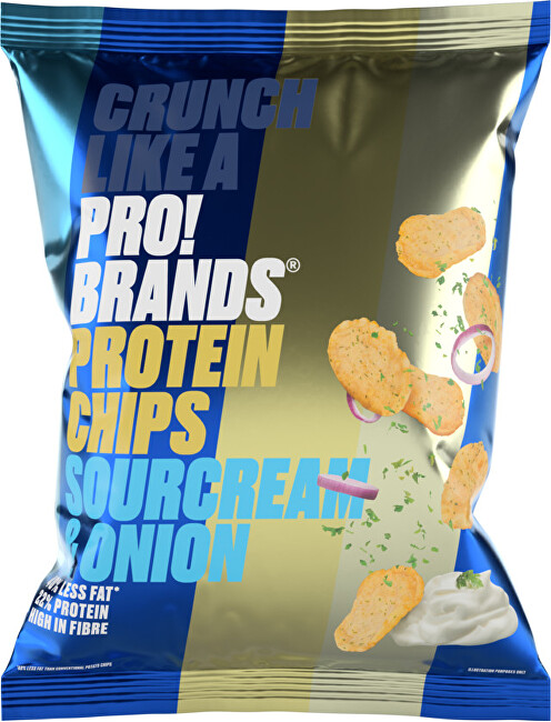 PRO!BRANDS Chips 50 g - smotana   cibuľa