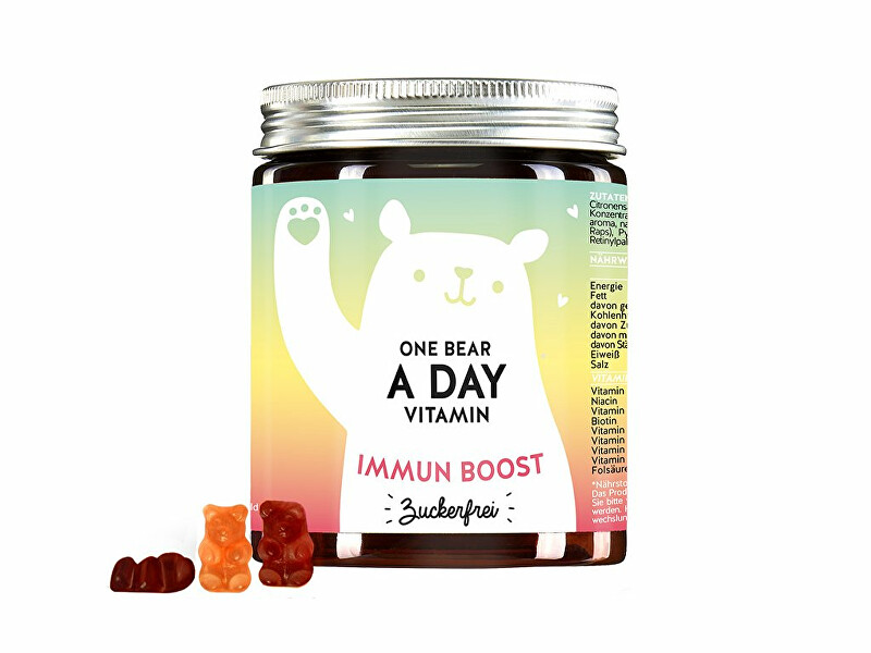 Bears With Benefits Vitamíny na podporu imunity bez cukru One Bear a Day 90 ks