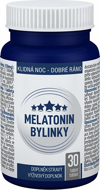 Clinical Melatonín Bylinky 30 tablet