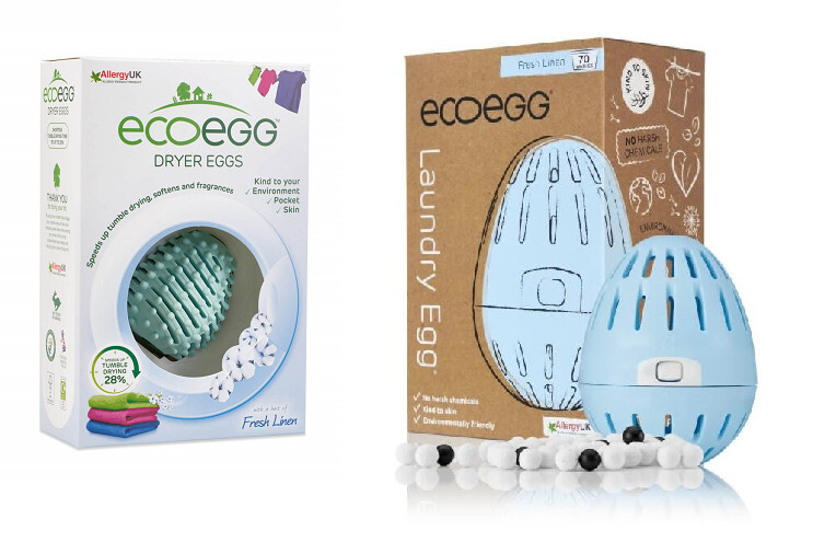 Ecoegg Ecoegg prác vajíčko na 70 praní   Vajíčko do sušičky bielizne 2 ks