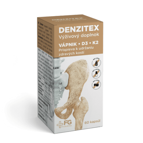 DENZITEX vápnik  D3  K2 60 kapsúl