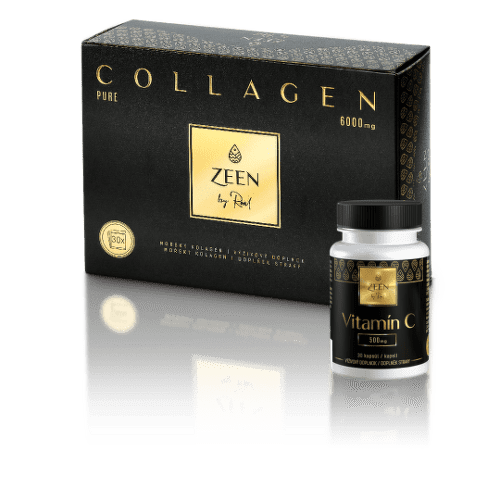 ZEEN Collagen pure vrecúčka 30 x 6 g  vitamín C 800 mg