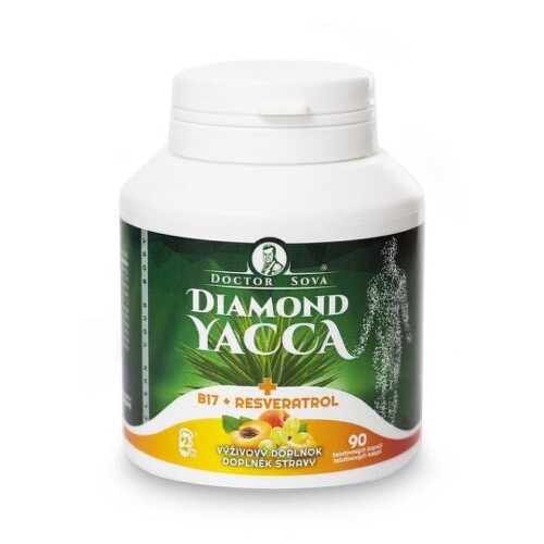 DIAMOND Yacca  B17  resveratrol 90 kapsúl