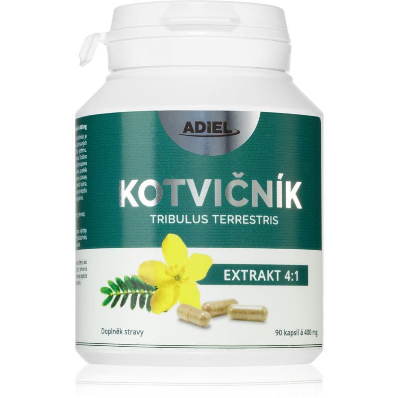 Adiel Kotvičník extrakt bylinné kapsuly na podporu hormonálnej rovnováhy 90 cps