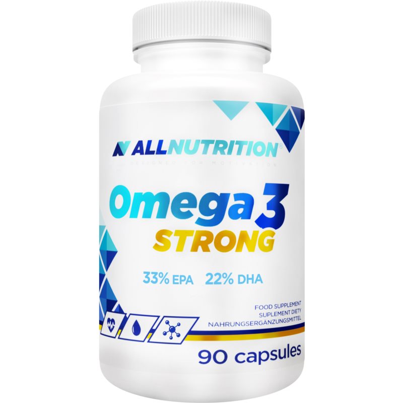 Allnutrition Omega 3 Strong podpora normálnej funkcie obehového systému 90 cps
