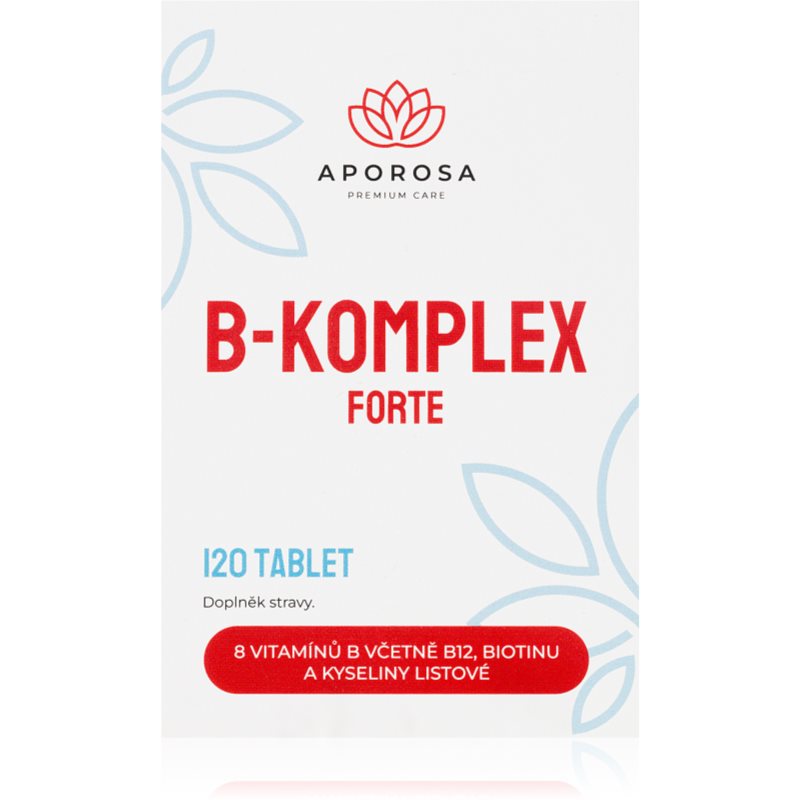 Aporosa B-komplex forte tablety na podporu imunitného systému 120 tbl