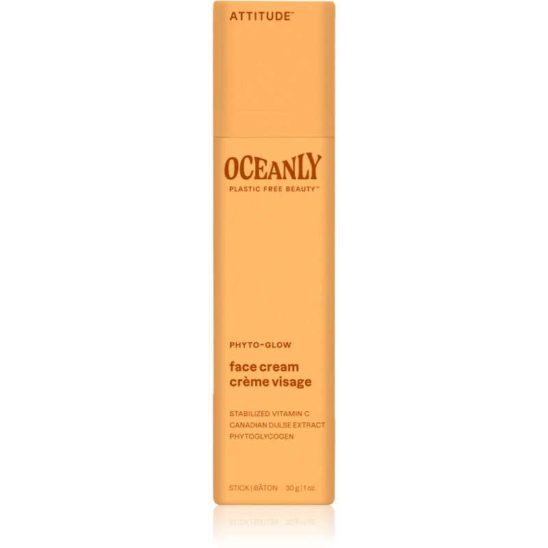 Attitude Oceanly Face Cream rozjasňujúci tuhý krém s vitamínom C 30 g