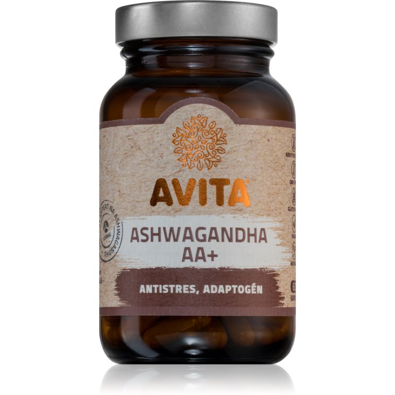 Avita Ashwagandha AA bylinné kapsuly na udržanie vitality 60 cps