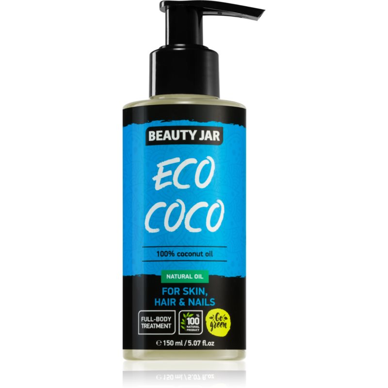Beauty Jar Eco Coco kokosový olej na telo a vlasy 150 ml