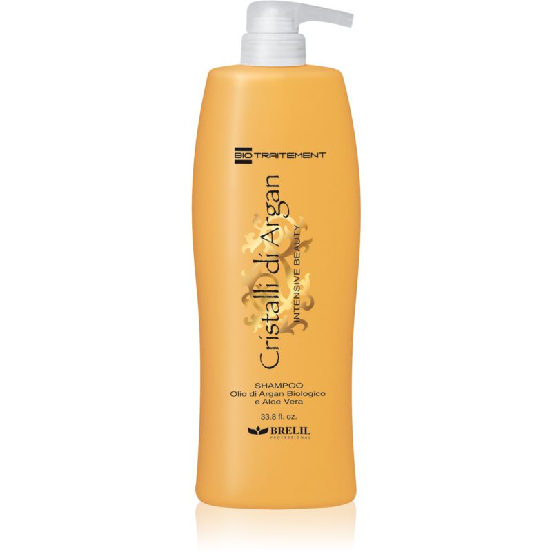 Brelil Numéro Cristalli di Argan Shampoo hydratačný šampón na lesk a hebkosť vlasov 1000 ml