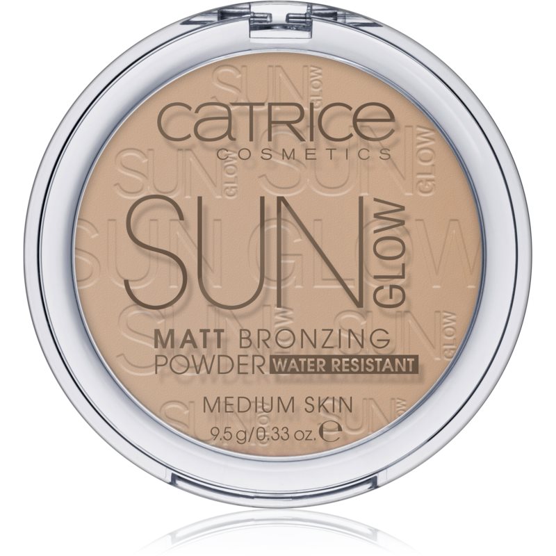 Catrice Sun Glow bronzujúci púder odtieň 030 Medium Bronze  9.5 g