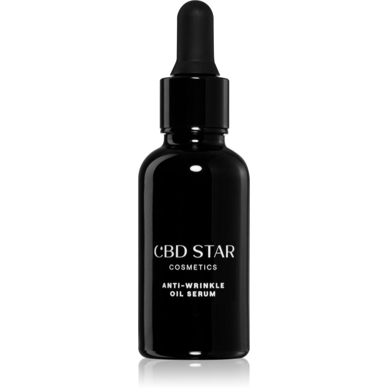 CBD Star Cosmetics ANTI WRINKLER OIL SERUM antioxidačné olejové sérum na tvár 30 ml