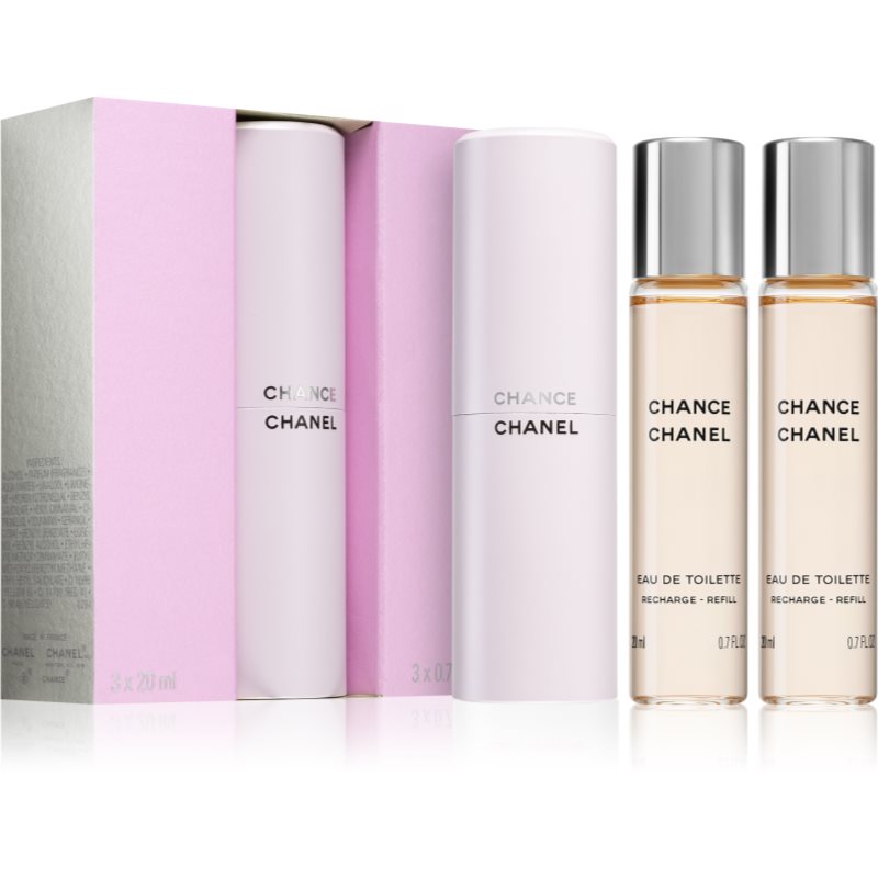 Chanel Chance toaletná voda pre ženy 3x20 ml