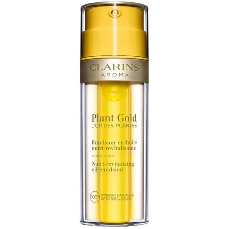 Clarins Plant Gold  Nutri-Revitalizing Oil-Emulsion vyživujúci pleťový olej 2 v 1 35 ml
