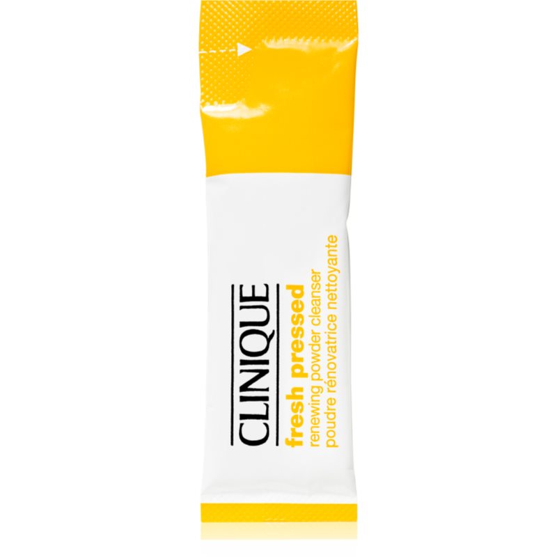 Clinique Fresh Pressed™ Renewing Powder Cleanser with Pure Vitamin C čistiaci a peelingový prášok na tvár s vitamínom C 28x0,5 g