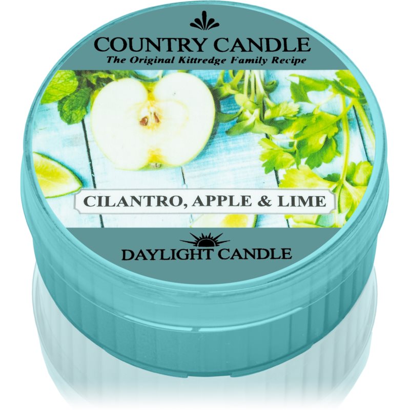 Country Candle Cilantro, Apple  Lime čajová sviečka 42 g
