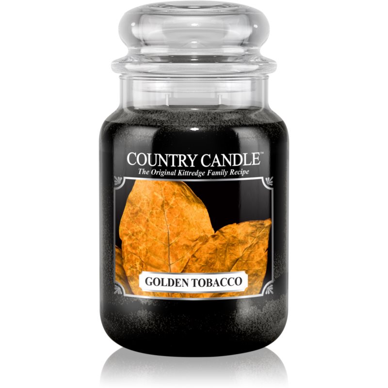 Country Candle Golden Tobacco vonná sviečka 680 g