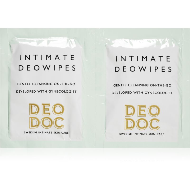 DeoDoc DeoWipes Jasmine Pear obrúsky na intímnu hygienu 10 ks