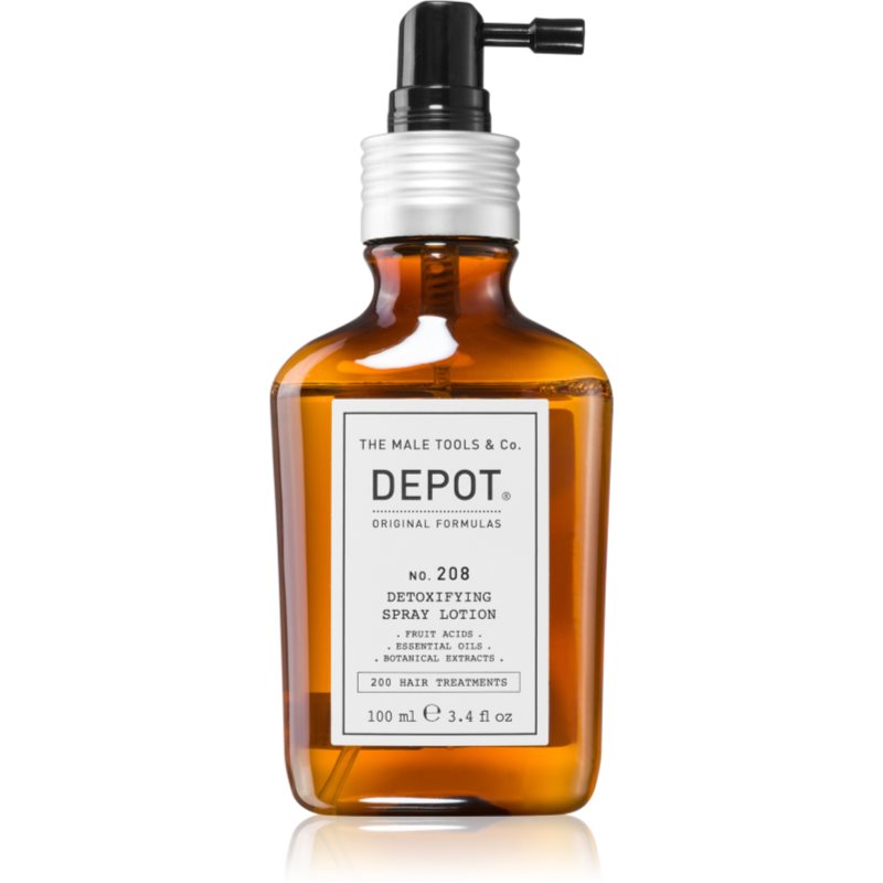 Depot No. 208 Detoxifying Spray Lotion detoxikačná kúra pre pokožku hlavy 100 ml