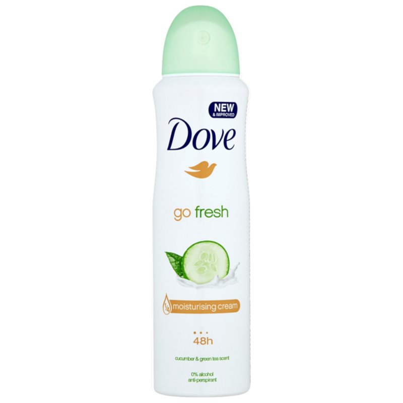 Dove Go Fresh Fresh Touch antiperspirant 48h uhorka a zelený čaj 150 ml