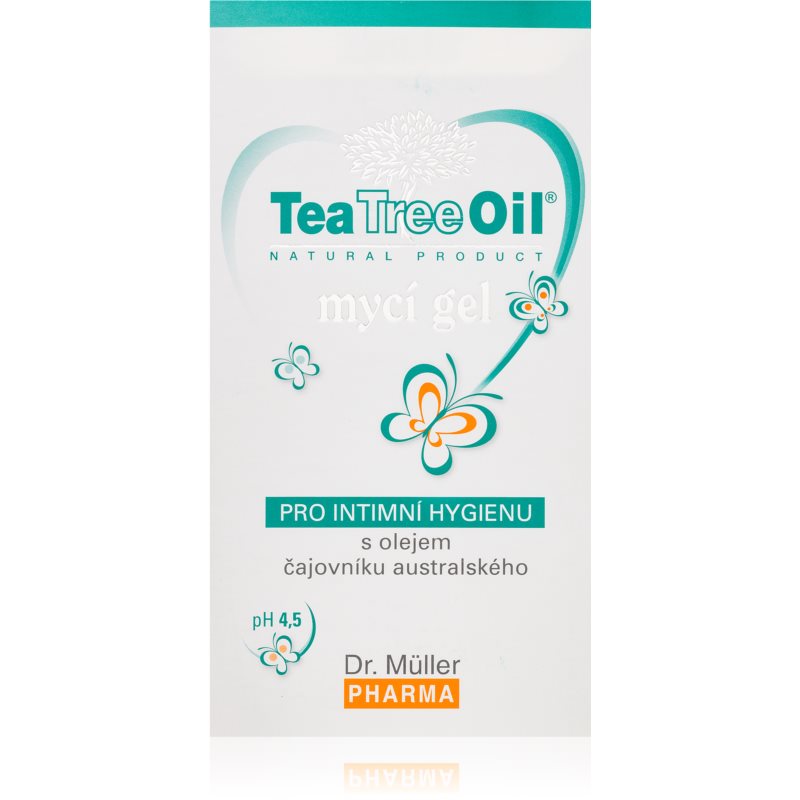 Dr. Müller Tea Tree Oil Na intímnu hygienu gél na intímnu hygienu s extraktom z čajovníku 200 ml