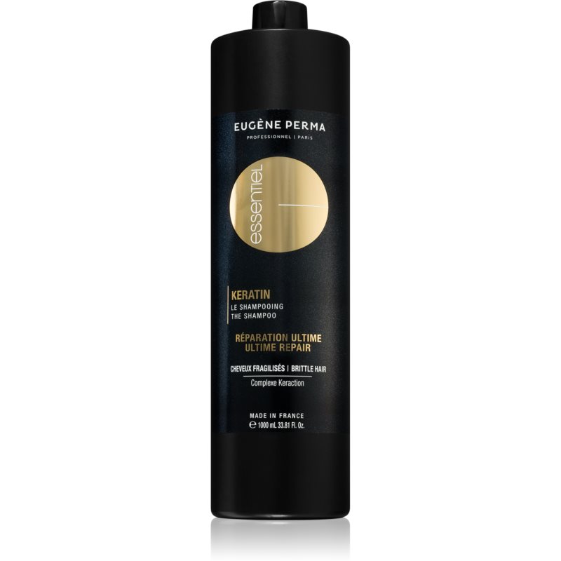 EUGÈNE PERMA Essential Keratin regeneračný šampón pre slabé a poškodené vlasy 1000 ml