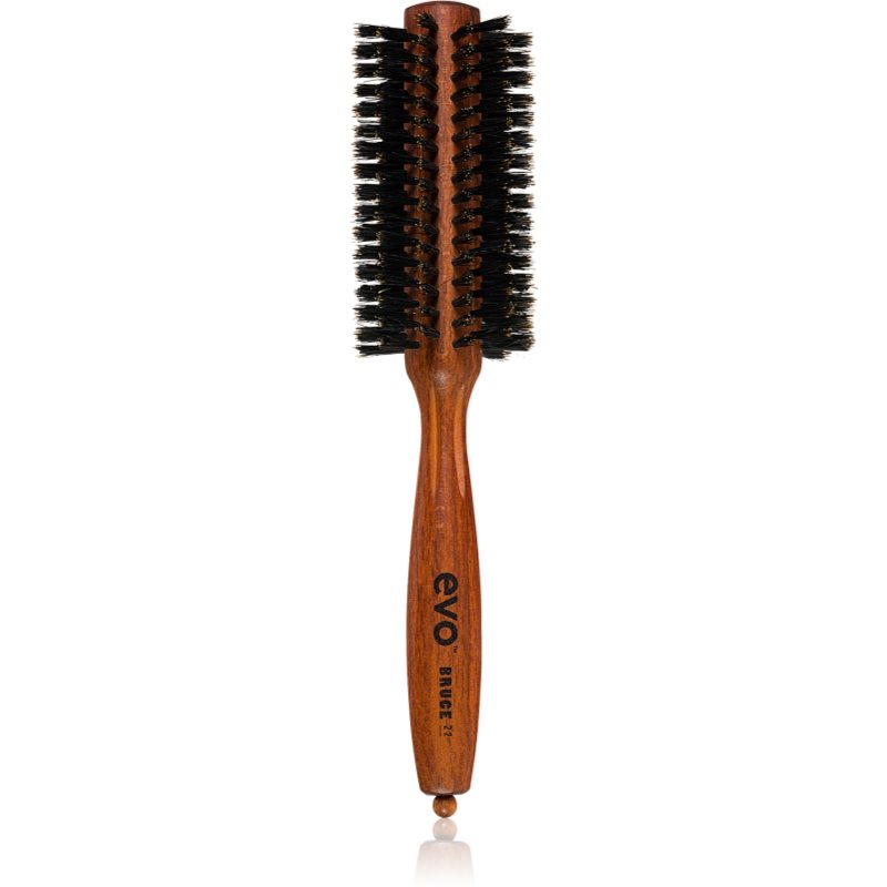 EVO Bruce Natural Bristle Radial Brush guľatá kefa na vlasy so štetinami z diviaka Ø 22 mm 1 ks