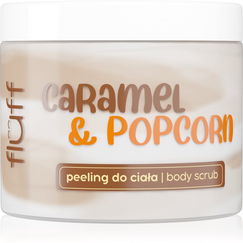 Fluff Caramel  Popcorn telový peeling 160 ml