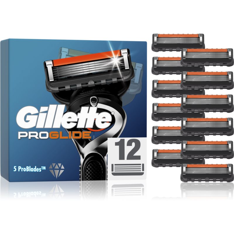 Gillette Fusion5 Proglide náhradné žiletky 12 ks