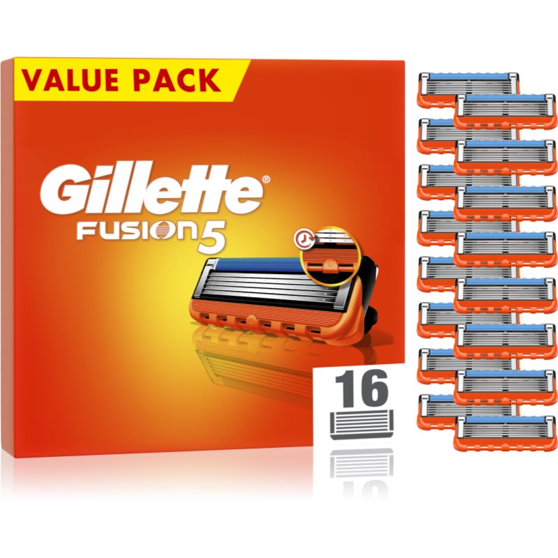 Gillette Fusion5 náhradné žiletky 16 ks