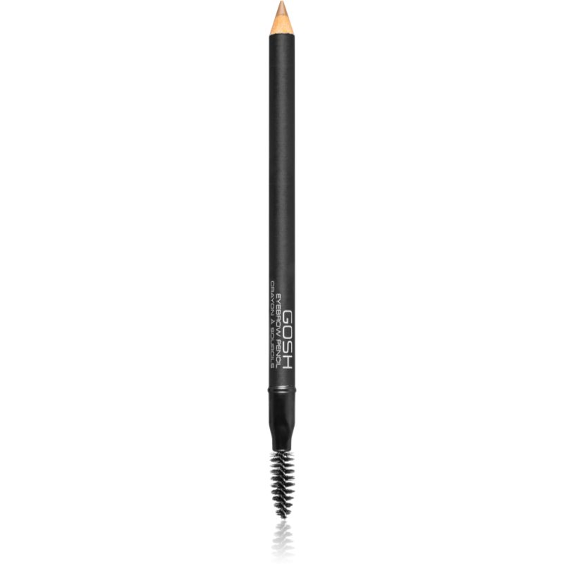 Gosh Eyebrow ceruzka na obočie s kefkou odtieň 01 Brown 1.2 g