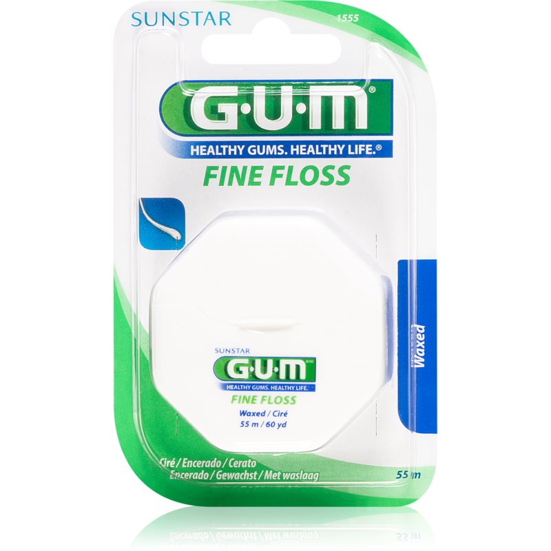 G.U.M Fine Floss voskovaná dentálna niť 55 m