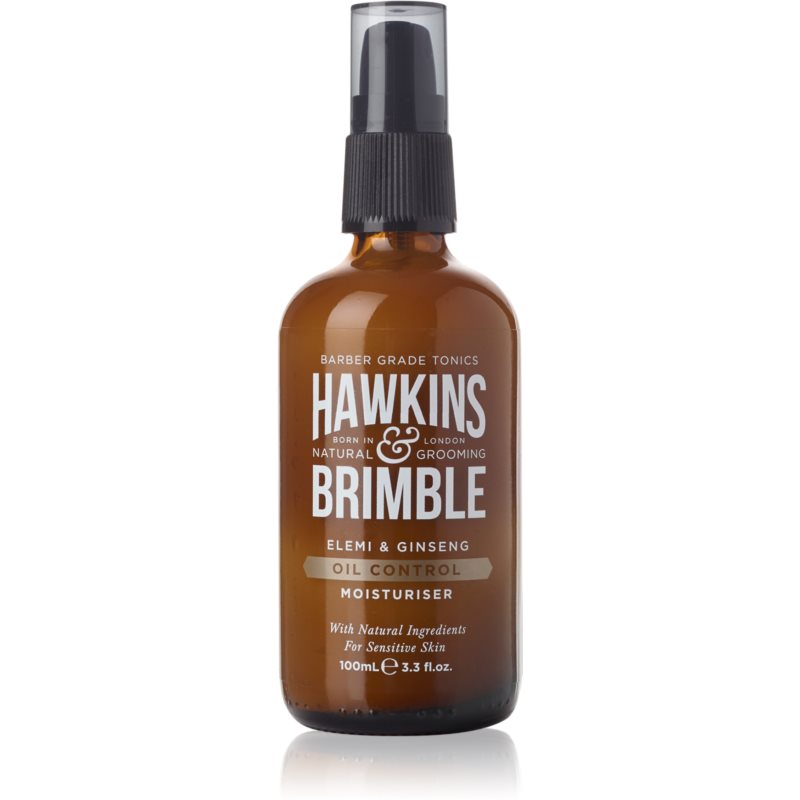 Hawkins  Brimble Oil Control Moisturiser hydratačný krém pre mastnú pleť pre mužov 100 ml